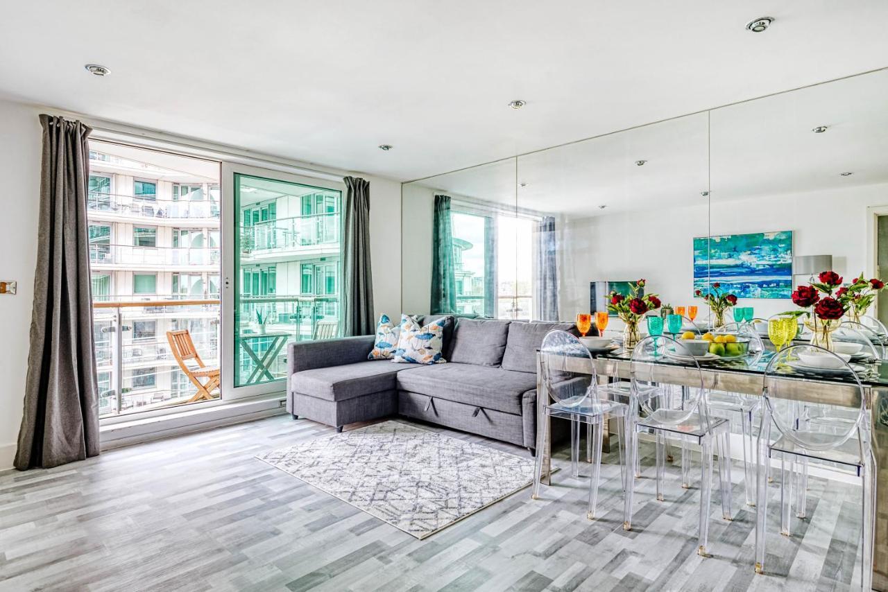 Riverside 2-bedroom Apartment Londen Buitenkant foto